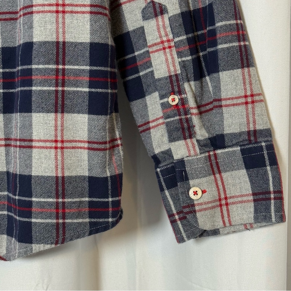 UNTUCKit Plaid Flannel Button Down Shirt Men’s XXL Slim Fit Cotton - Picture 10 of 11